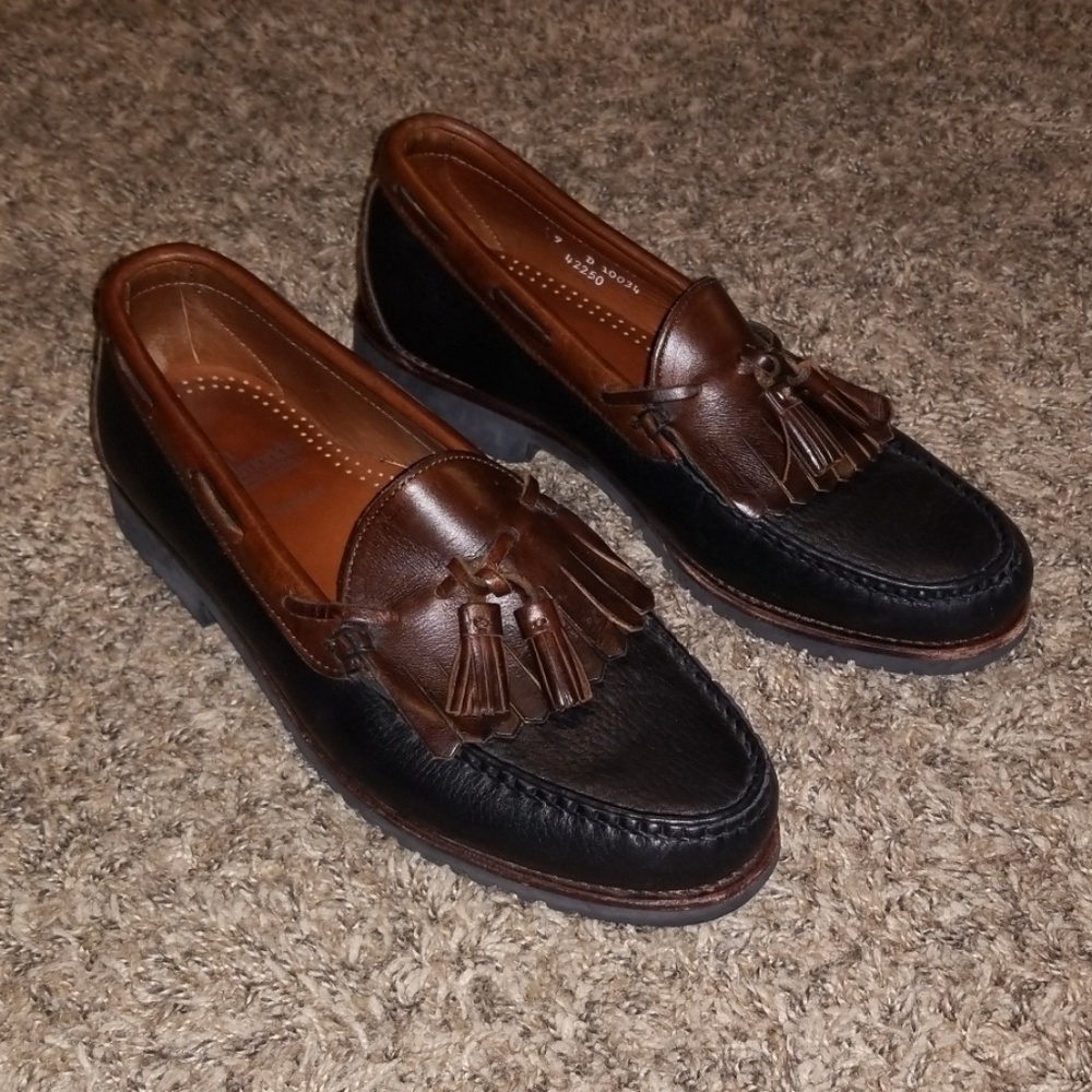 Allen Edmonds mens Nashua shoes Loafers 9 D